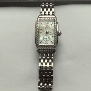 Michele Silver Women's Watch